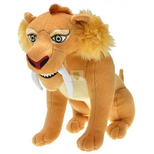 EPOKA LODOWCOWA 4 MASKOTKA PLUSZOWA 29 CM TYGRYS DIEGO 26991 modny-dzieciak zolty miekki