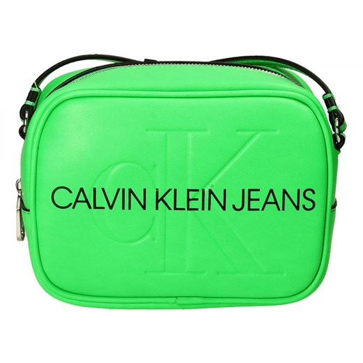 Listonoszka Calvin Klein ze skóry ekologicznej na ramię mała 