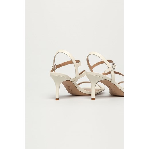 Sandały damskie Ralph Lauren z klamrą ze skóry eleganckie 