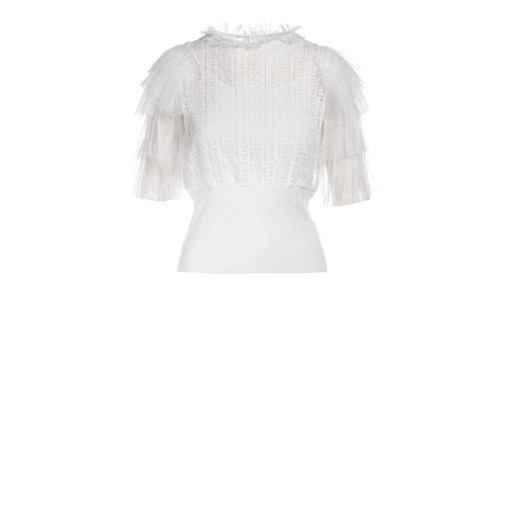Biała Bluzka Renesmae Renee S/M wyprzedaż Renee odzież