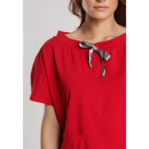 Czerwona Bluzka Guinerenna Renee XL okazyjna cena Renee odzież