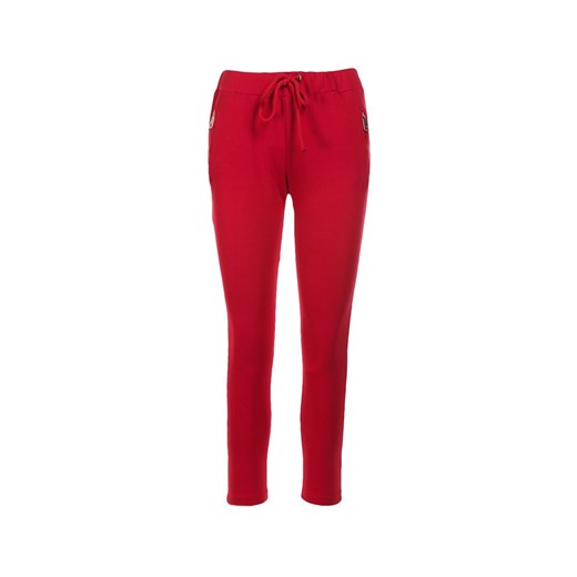 Czerwone Spodnie Aglaxera Renee S Renee odzież promocja