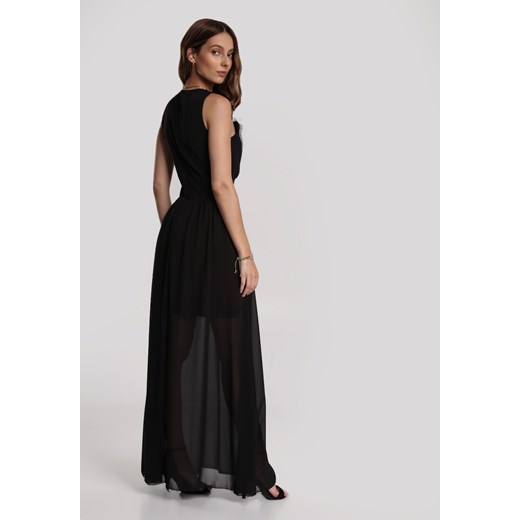 Czarna Sukienka Helisine Renee S/M promocja Renee odzież