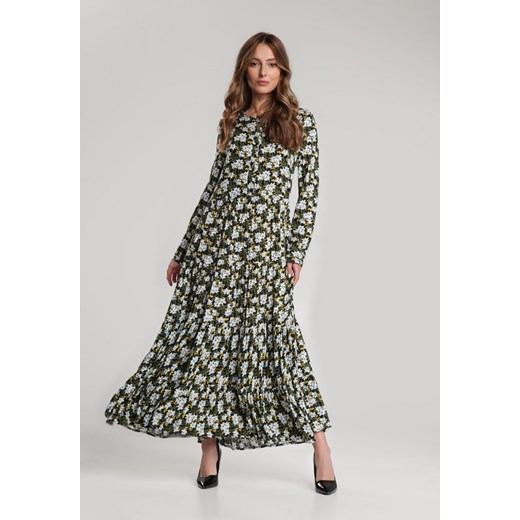 Granatowa Sukienka Eatherin Renee XL promocyjna cena Renee odzież