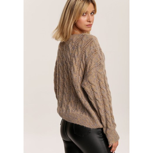 Khaki Sweter Nemoryera Renee S/M Renee odzież promocyjna cena