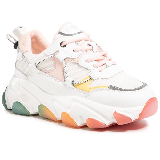 Sneakersy GOE - HH2N4041 White/Pink Goe 40 eobuwie.pl