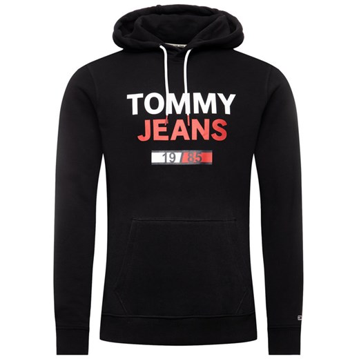 Tommy Jeans Bluza Tjm Essential Graphic DM0DM07414 Czarny Regular Fit Tommy Jeans XXL okazja MODIVO