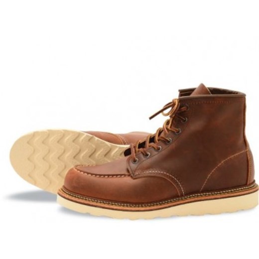 Buty zimowe męskie Red Wing Shoes ze skóry 