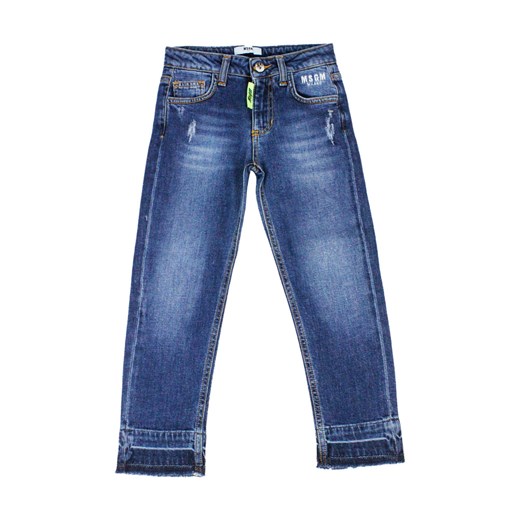 Spodnie chłopięce granatowe MSGM jeansowe 