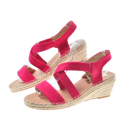 Espadryle damskie Pantofelek24 na platformie 