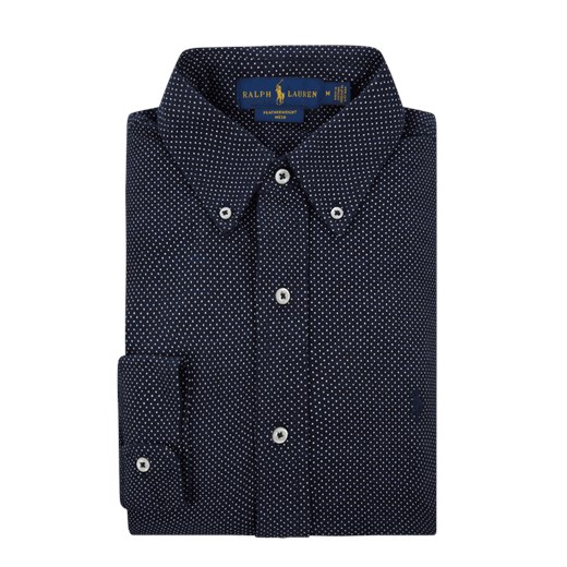 Koszula casualowa o kroju regular fit z siateczki Polo Ralph Lauren XL Peek&Cloppenburg  okazyjna cena