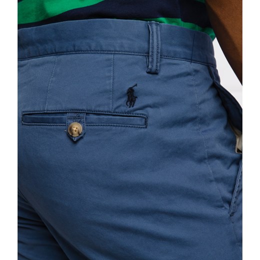 Granatowe spodnie męskie Polo Ralph Lauren casual 