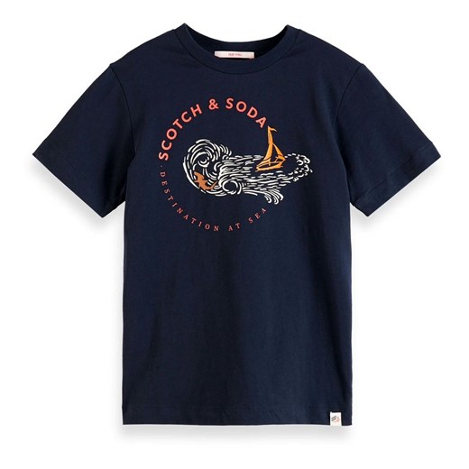 T-shirt chłopięce SCOTCH&SODA z bawełny 