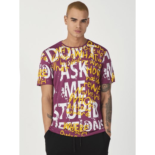 T-shirt męski z krótkim rękawem