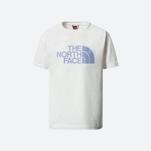 T-shirt chłopięce biały The North Face na lato 