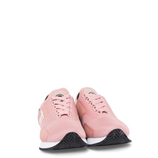 Buty sportowe damskie Trussardi płaskie z gumy na wiosnę sznurowane 
