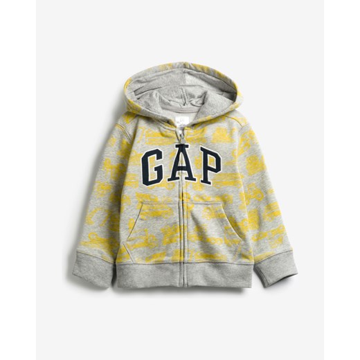GAP Logo Bluza dziecięca Szary Gap 3 lata okazyjna cena BIBLOO