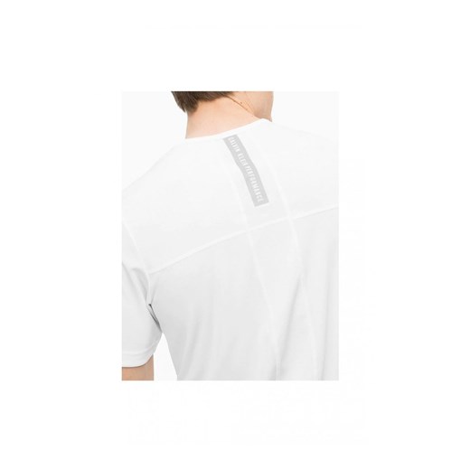 Biały t-shirt męski Calvin Klein casual z krótkim rękawem 