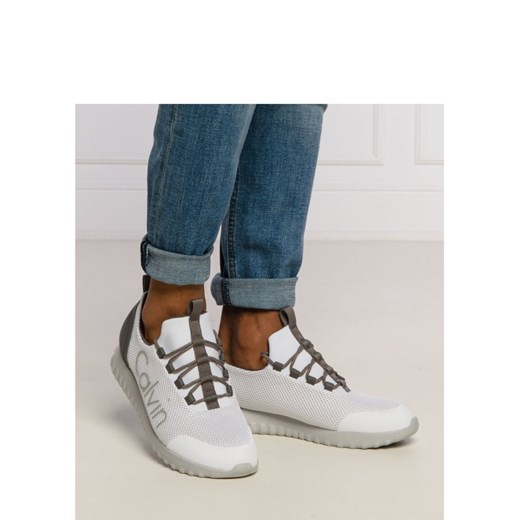 Buty sportowe męskie Calvin Klein sznurowane na wiosnę 