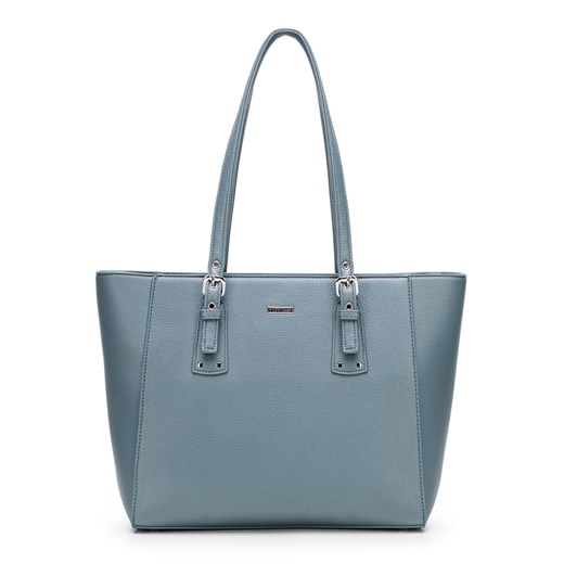 Shopper bag niebieska Wittchen 
