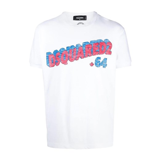 T-shirt męski Dsquared2 z krótkim rękawem 