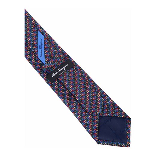 Krawat Salvatore Ferragamo w abstrakcyjne wzory 
