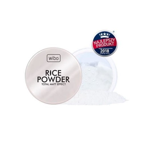 WIBO_Rice Powder Total Matt Effect sypki puder utrwalający 5,5g Wibo perfumeriawarszawa.pl