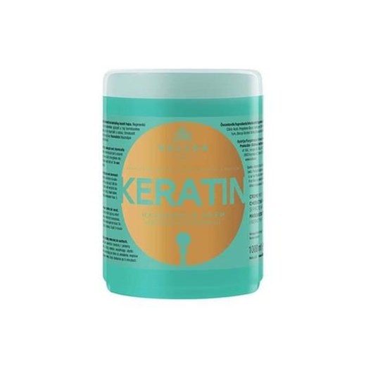 KALLOS_Keratin Hair Mask With Keratin And Milk Protein maska do włosów suchych i łamiących się z wyciągiem keratyny i proteiny mlecznej 1000ml Kallos perfumeriawarszawa.pl