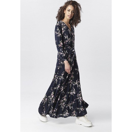 Granatowa Sukienka Brimfull XL/XXL okazja Born2be Odzież