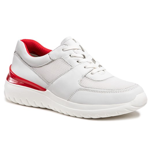 Buty sportowe damskie białe Caprice sneakersy na wiosnę 