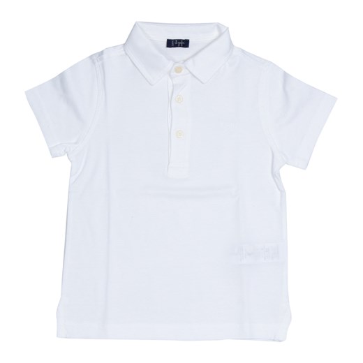 T-shirt chłopięce biały Il Gufo z krótkim rękawem