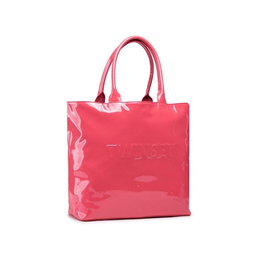 Shopper bag Twinset na ramię mieszcząca a5 elegancka 