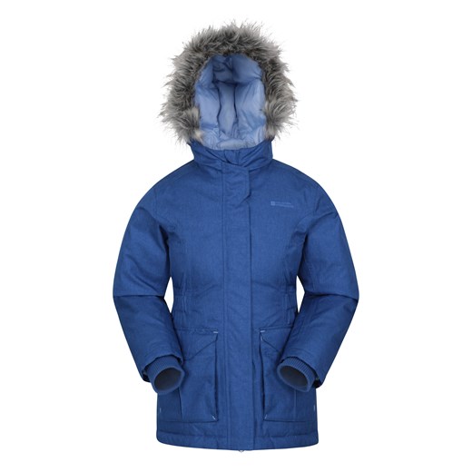 Freeze Over - puchowa pikowana kurtka dziecięca Mountain Warehouse 7-8 promocyjna cena Mountain Warehouse