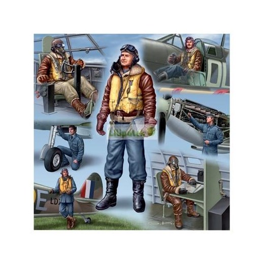 REVELL Pilots and ground crew Royal 