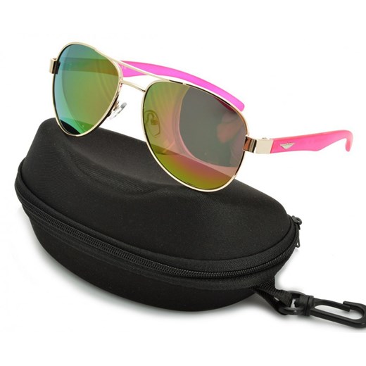 Pilotki Polaryzacyjne aviator Lustrzanki POL-85-1 Polarzone Stylion