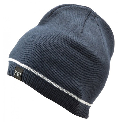 Męska Zimowa Czapka Granatowa z polarem - L/XL FBI ST-533A Stylion Stylion