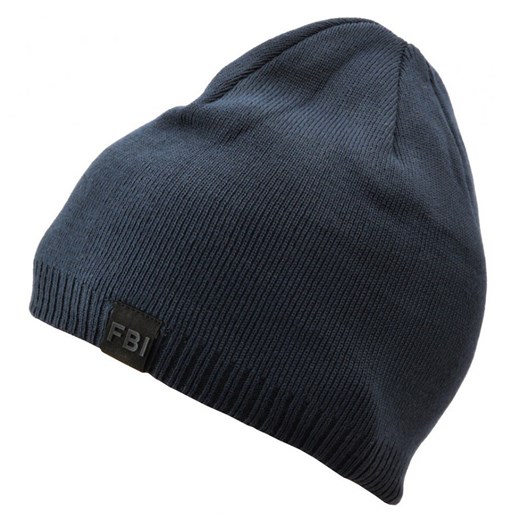 Męska Zimowa Czapka Granatowa z polarem - L/XL FBI ST-508B Stylion Stylion