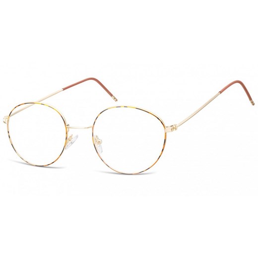 Lenonki Okulary oprawki optyczne 929H panterka + złoty Stylion Stylion