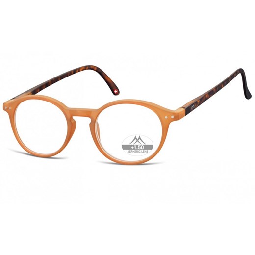 Asferyczne Okulary Lenonki do Czytania Montana Plusy MR65D moc: +3,5 ze sklepu Stylion w kategorii Okulary korekcyjne damskie - zdjęcie 107776200