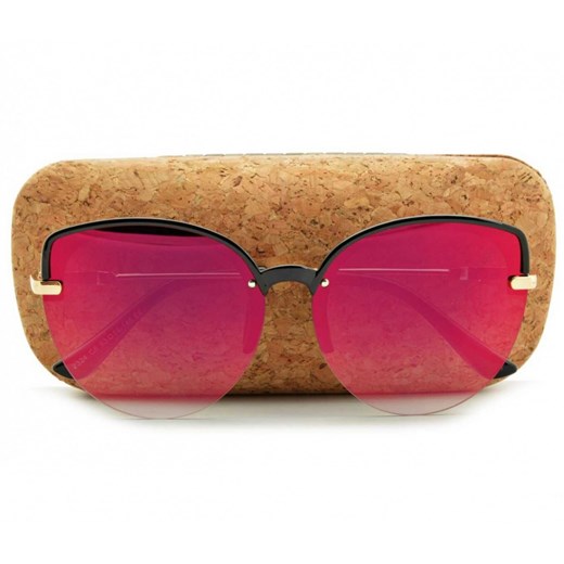 Okulary Kocie przeciwsłoneczne damskie Lustrzane STD-77 Stylion Stylion