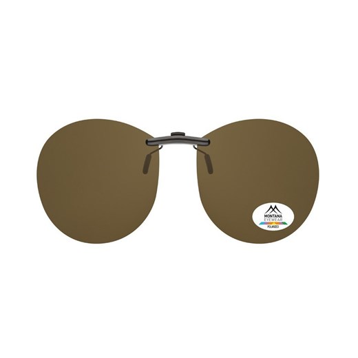 Nakładki brązowe Pilotki polaryzacyjne na okulary korekcyjne Montana C4B Montana Stylion