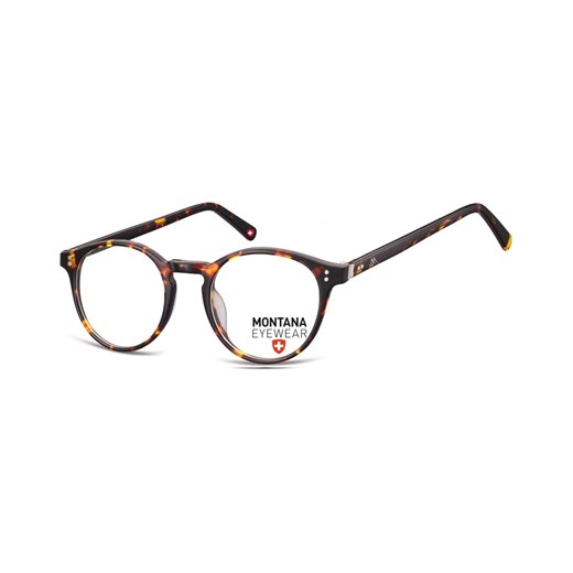 Okrągłe Okulary oprawki optyczne,lenonki korekcyjne Montana MA62A panterka ze sklepu Stylion w kategorii Okulary korekcyjne męskie - zdjęcie 107783524