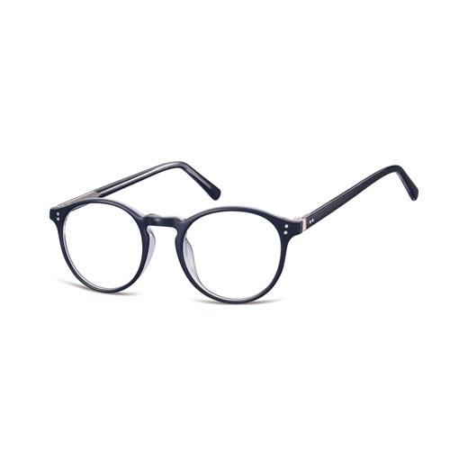 Okrągłe Okulary oprawki zerówki korekcyjne Sunoptic AC43H ze sklepu Stylion w kategorii Okulary zerówki męskie - zdjęcie 107783840