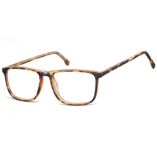 Okulary oprawki korekcyjne prostokątne zerówki Sunoptic CP132E ze sklepu Stylion w kategorii Okulary zerówki męskie - zdjęcie 107784191