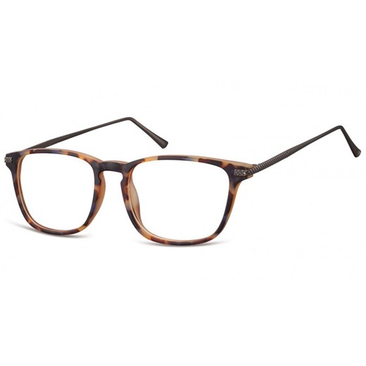 Okulary oprawki korekcyjne Nerdy zerówki Sunoptic CP144F szylkret mix-panterka ze sklepu Stylion w kategorii Okulary zerówki męskie - zdjęcie 107784530