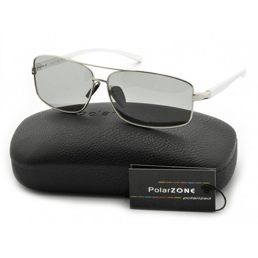 Męskie okulary polaryzacja + fotochrom PolarZone POL-353AFP Polarzone Stylion