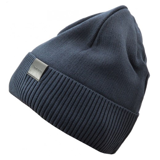 Męska Zimowa Czapka Granatowa z polarem - L/XL 2MORO ST-539 ze sklepu Stylion w kategorii Czapki zimowe męskie - zdjęcie 107784891