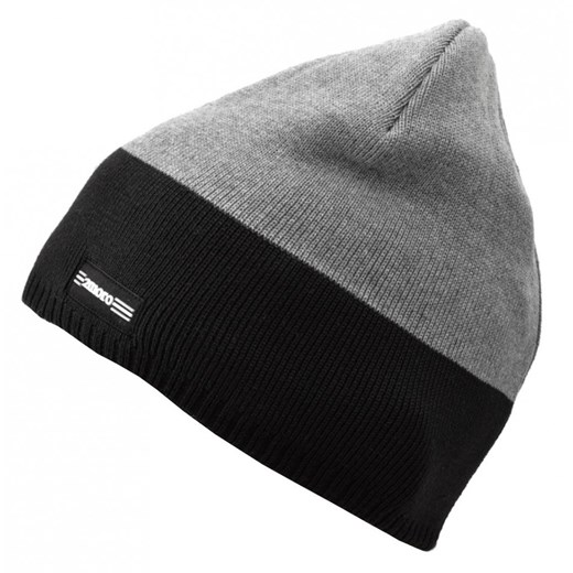 Męska Zimowa Czapka Szaro-czarna z polarem - L/XL 2MORO ST-512A Stylion Stylion