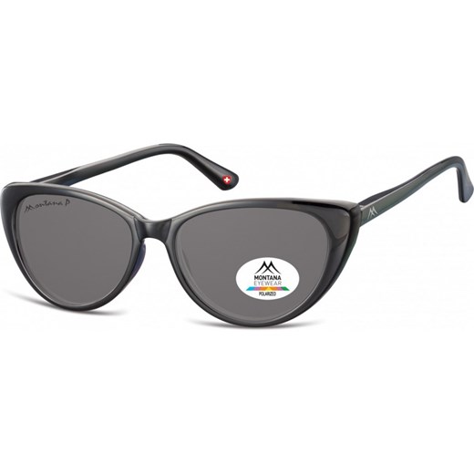 OKULARY Polaryzacyjne Przeciwsłoneczne KOCIE Oczy Damskie Flex MP43 czarne ze sklepu Stylion w kategorii Okulary przeciwsłoneczne damskie - zdjęcie 107785543