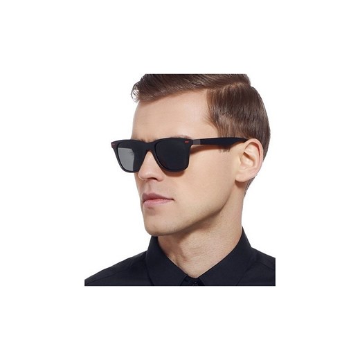 Przeciwsłoneczne Okulary polaryzacyjne Nerdy granatowe POL-790A ze sklepu Stylion w kategorii Okulary przeciwsłoneczne męskie - zdjęcie 107786491